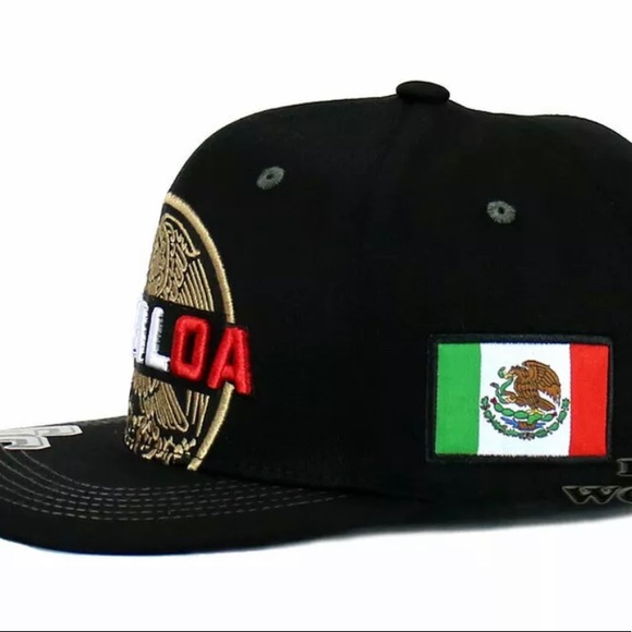 MEXICO Hat Federal Logo States Flag Embroidery Snapback Flat Bill Baseball Cap - Picture 4 of 6